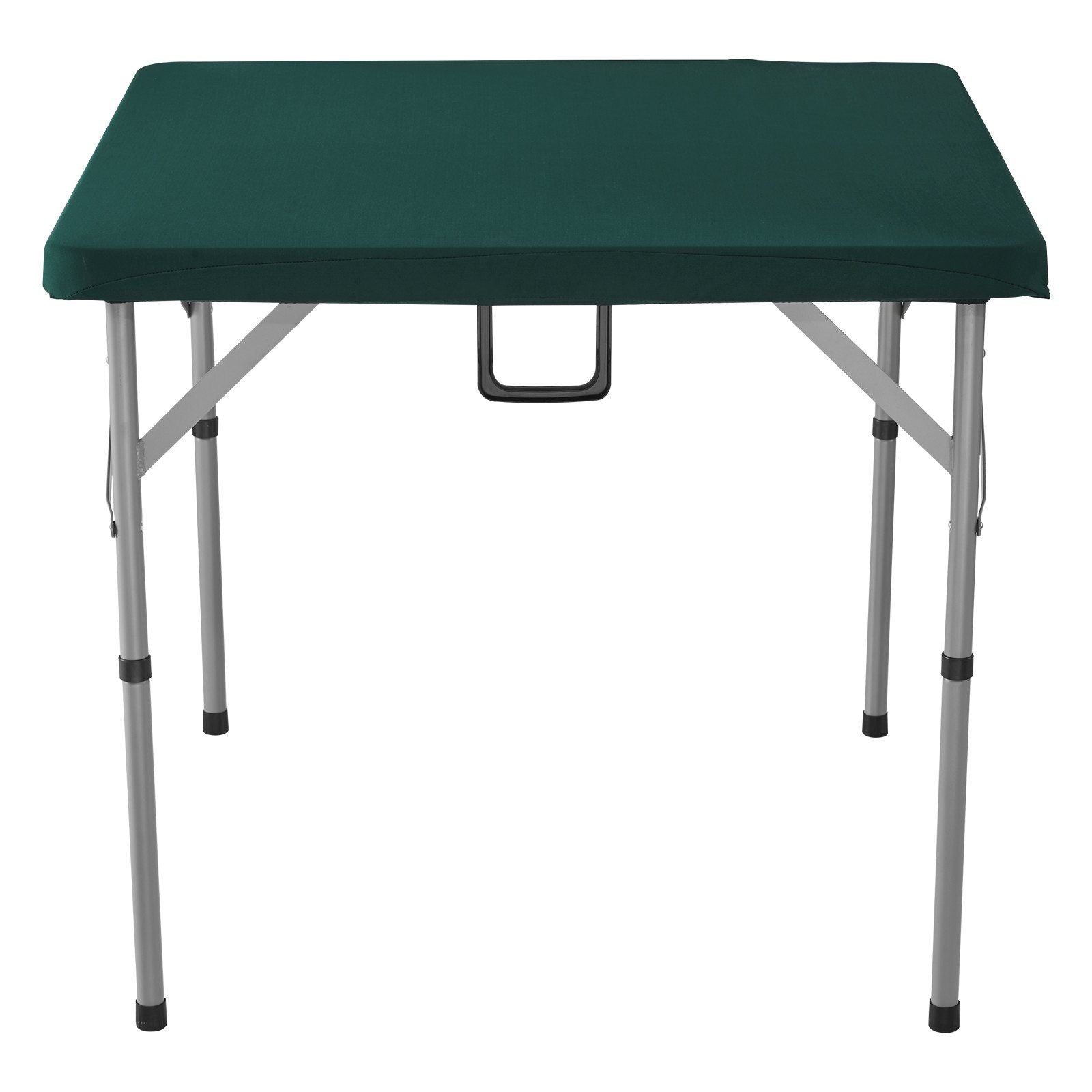 Mahjong Table, Fold-in-Half 4 Player Card Table with Wear-Resistant Green Tabletop, Portable Bi-Folding V952-SDMJZBSWZDSTQ0FNSV0