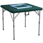 Mahjong Table with Mahjong Tiles Set, Fold-in-Half 4 Player Card Table with 144PCS Majiang Tiles and 3 Dice, V952-SDMJZBSZSMJZ336P1V0