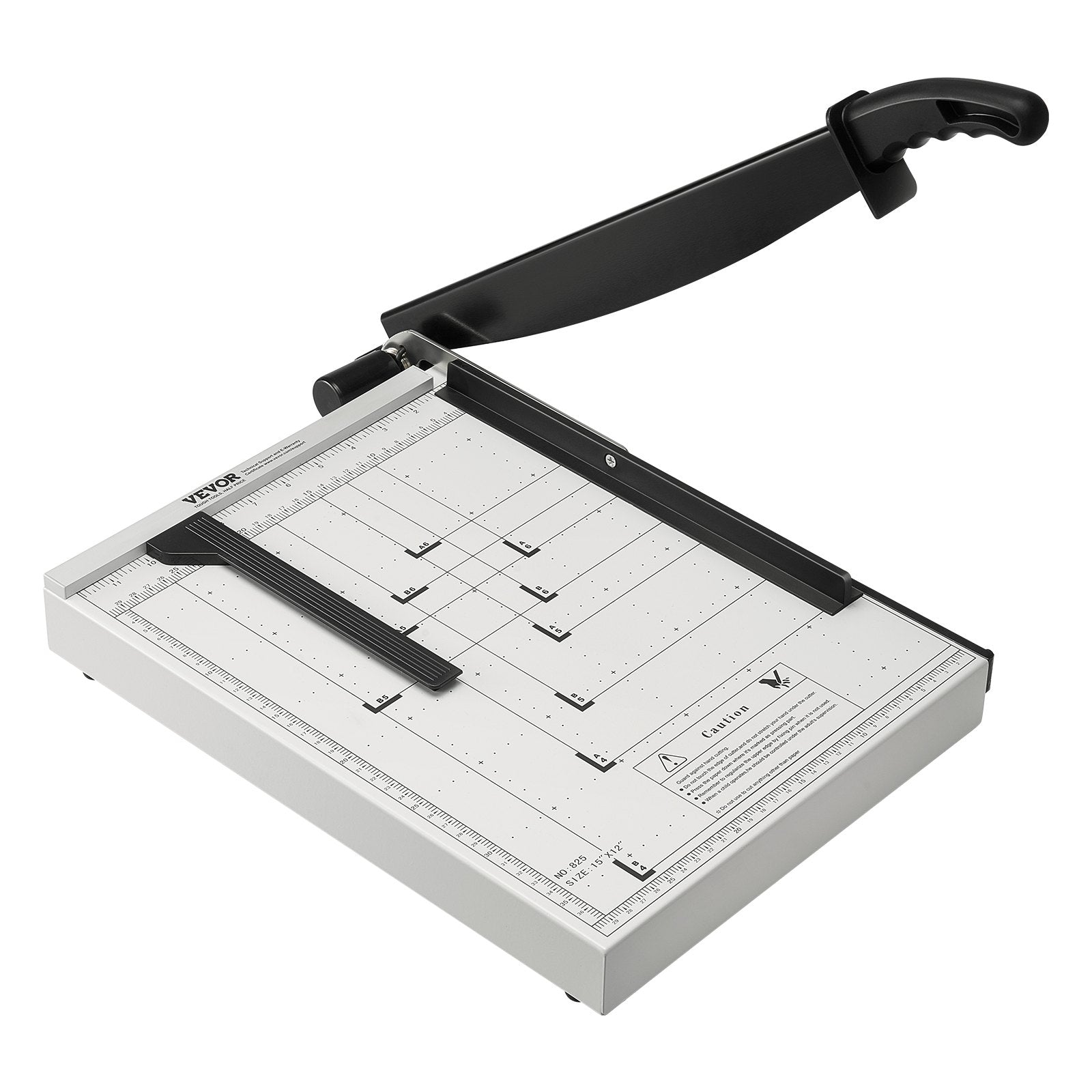 Paper Cutter, Guillotine Trimmer, 381 mm Cut Length, 16 Sheets Capacity, Heavy Duty Guillotine Paper Cutter V952-SDQZJZXQZJ15AQ68NV0