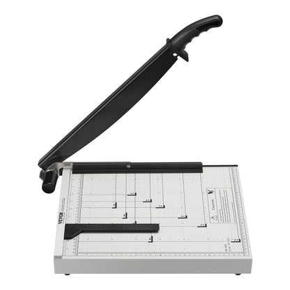 Paper Cutter, Guillotine Trimmer, 381 mm Cut Length, 16 Sheets Capacity, Heavy Duty Guillotine Paper Cutter V952-SDQZJZXQZJ15AQ68NV0
