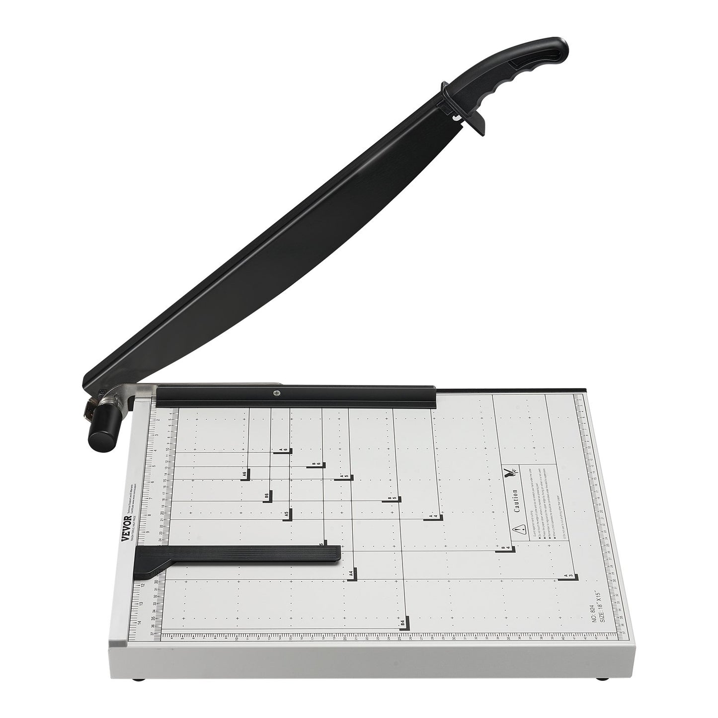 Paper Cutter, Guillotine Trimmer, 457 mm Cut Length, 20 Sheets Capacity, Heavy Duty Guillotine Paper Cutter V952-SDQZJZXQZJ184TBKTV0
