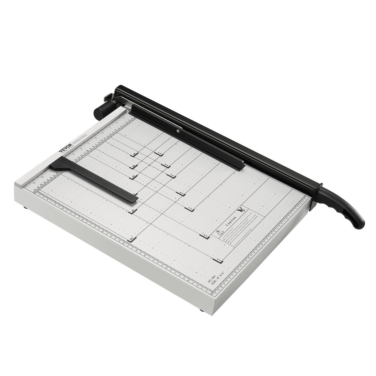 Paper Cutter, Guillotine Trimmer, 457 mm Cut Length, 20 Sheets Capacity, Heavy Duty Guillotine Paper Cutter V952-SDQZJZXQZJ184TBKTV0