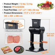 Commercial Meat Tenderizer, Heavy Duty Stainless Steel Meat Tenderizer Machine, Quick and Easy Manual V952-SDRNJ5YCYZLQQTAF7V0