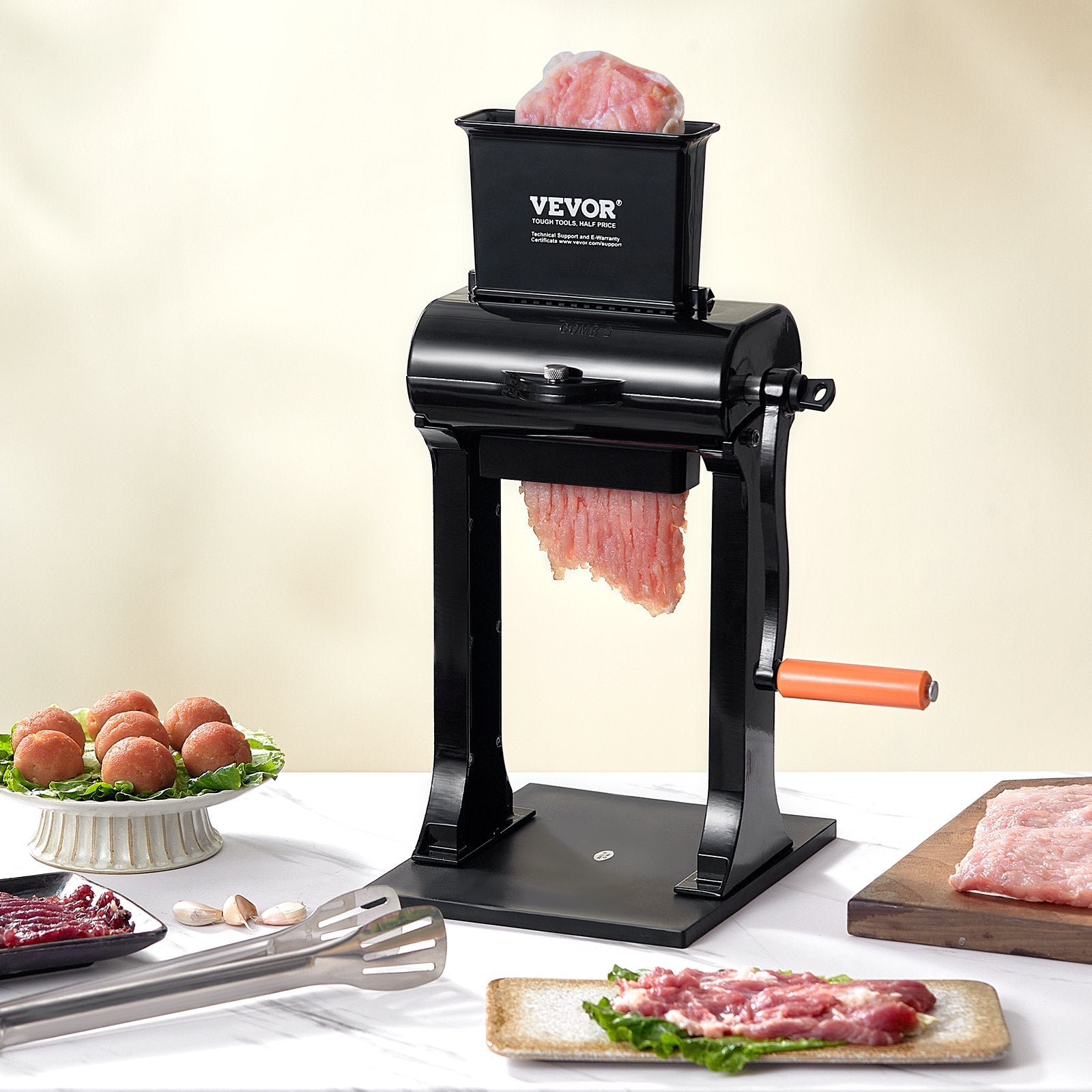 Commercial Meat Tenderizer, Heavy Duty Stainless Steel Meat Tenderizer Machine, Quick and Easy Manual V952-SDRNJ5YCYZLQQTAF7V0