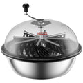 Leaf Bowl Trimmer, 24'' Trimmer Bowl, Manual Bud Trimmer with Stainless-Steel Blades for Twisted Spin Cut, V952-SDSCJ24YCABSJOAOFV0