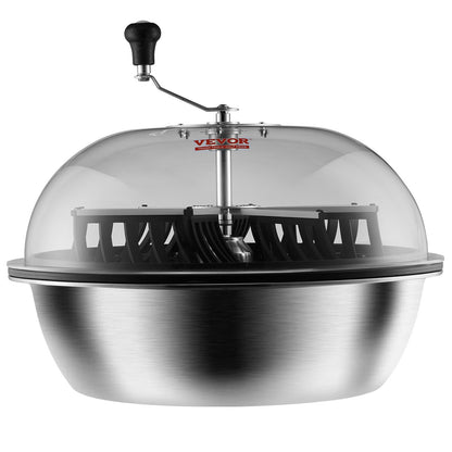 Leaf Bowl Trimmer, 24'' Trimmer Bowl, Manual Bud Trimmer with Stainless-Steel Blades for Twisted Spin Cut, V952-SDSCJ24YCABSJOAOFV0