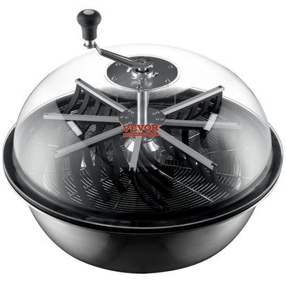 Leaf Bowl Trimmer, 24'' Trimmer Bowl, Manual Bud Trimmer with Stainless-Steel Blades for Twisted Spin Cut, V952-SDSCJ24YCABSJOAOFV0