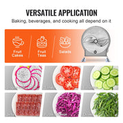 Manual Vegetable Fruit Slicer, 0-0.5"/0-12mm Thickness Adjustable Commercial Slicer Machine, Stainless Steel V952-SDSCQPJWS1BXUN5H0V0