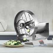 Manual Vegetable Fruit Slicer, 0-0.5"/0-12mm Thickness Adjustable Commercial Slicer Machine, Stainless Steel V952-SDSCQPJWS1BXUN5H0V0