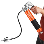 Grease Gun, 8000 PSI, Pistol Grip Grease Gun Kit with 0.4 L Capacity, Includes 46 cm Flex Hose, Double Handle V952-SDSHYQZXSQSD5NSJR001V0