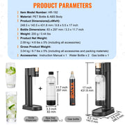 Sparkling Water Maker, Soda Maker Machine for Home Carbonating, Seltzer Water Starter Kit with 2 BPA-free 1L V952-SDSJHCO2QP1L7V05RV0