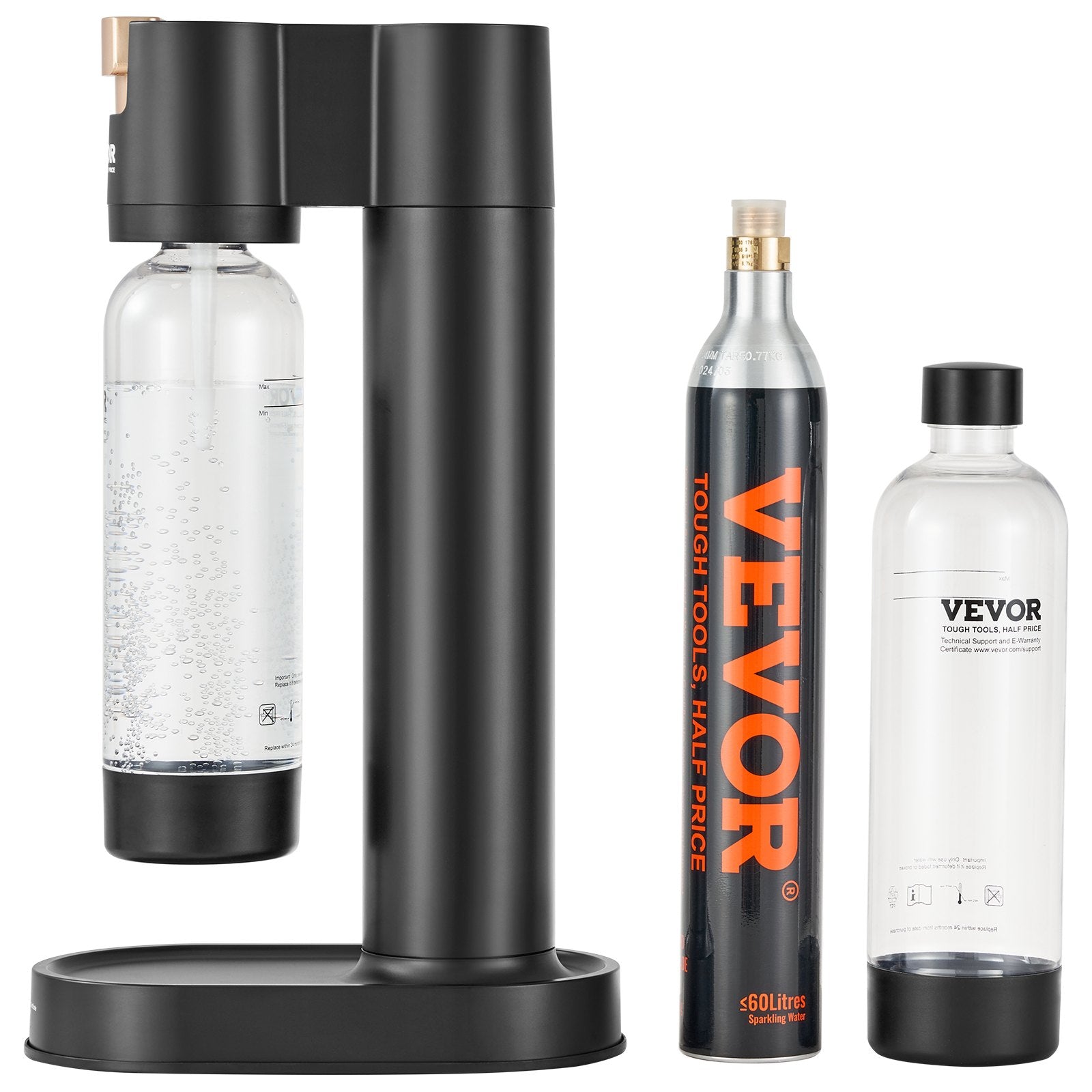 Sparkling Water Maker, Soda Maker Machine for Home Carbonating, Seltzer Water Starter Kit with 2 BPA-free 1L V952-SDSJHCO2QP1L7V05RV0