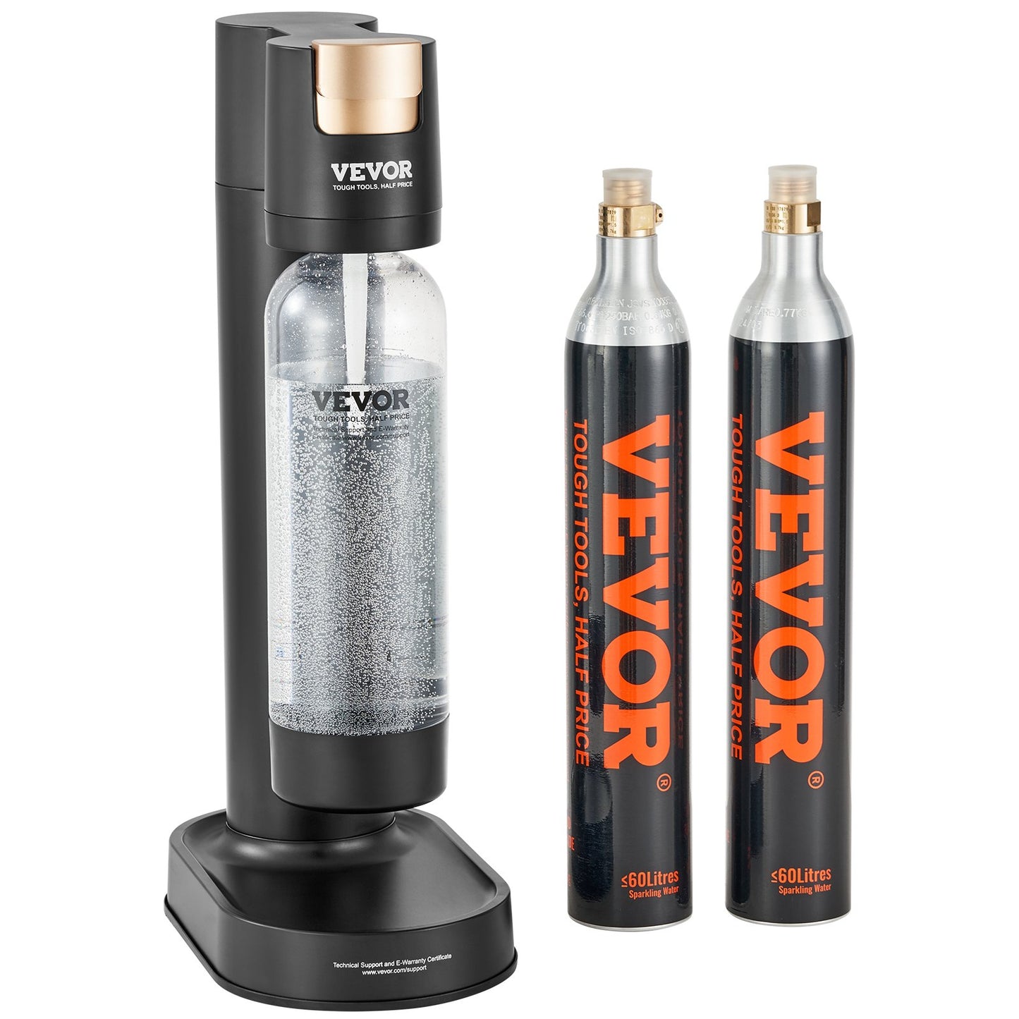 Sparkling Water Maker, Soda Maker Machine for Home Carbonating, Seltzer Water Starter Kit with BPA-free 1L V952-SDSJHCO2QP1LLTZYNV0