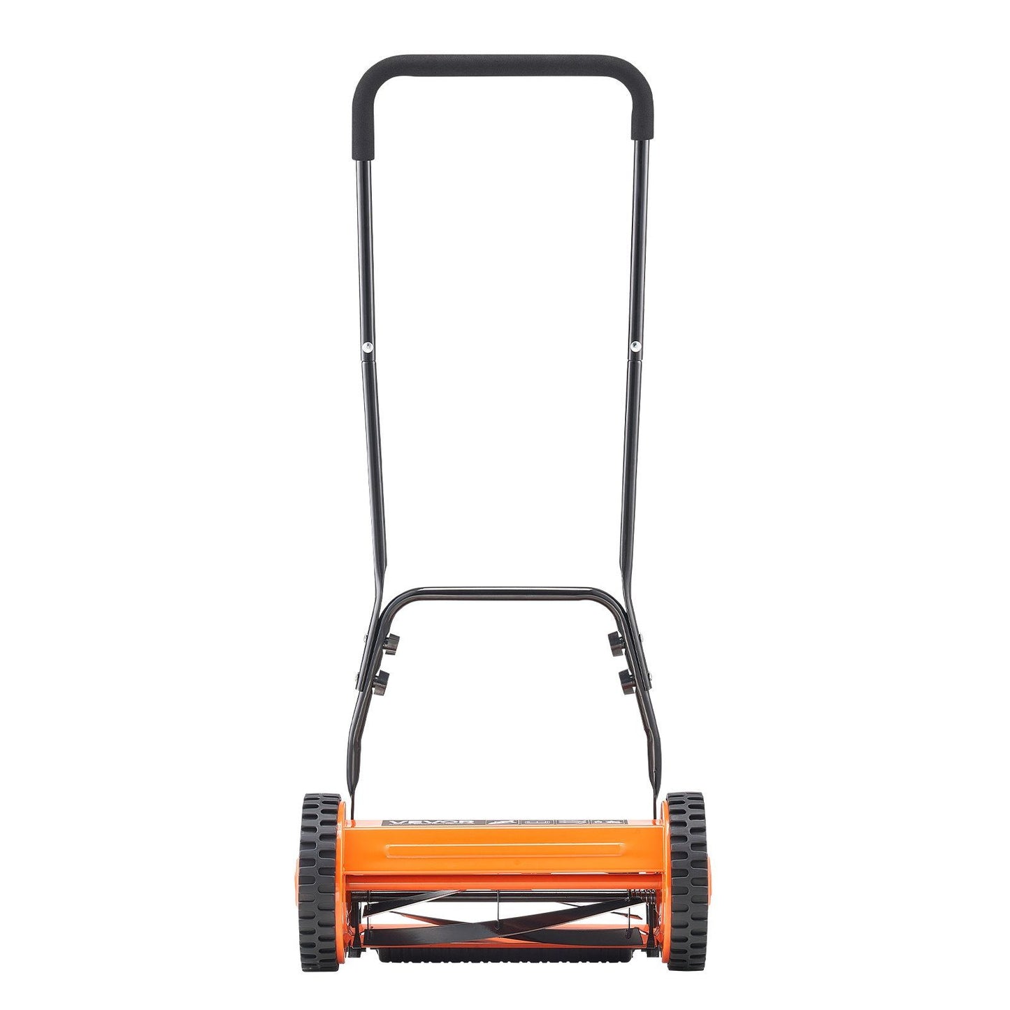 Push Reel Lawn Mower 35 cm, 5 Blades Manual Push Mower No Motor, 15-45 mm Adjustable Cutting Height, V952-SDTSGZGCJ14IZEEJ2001V0