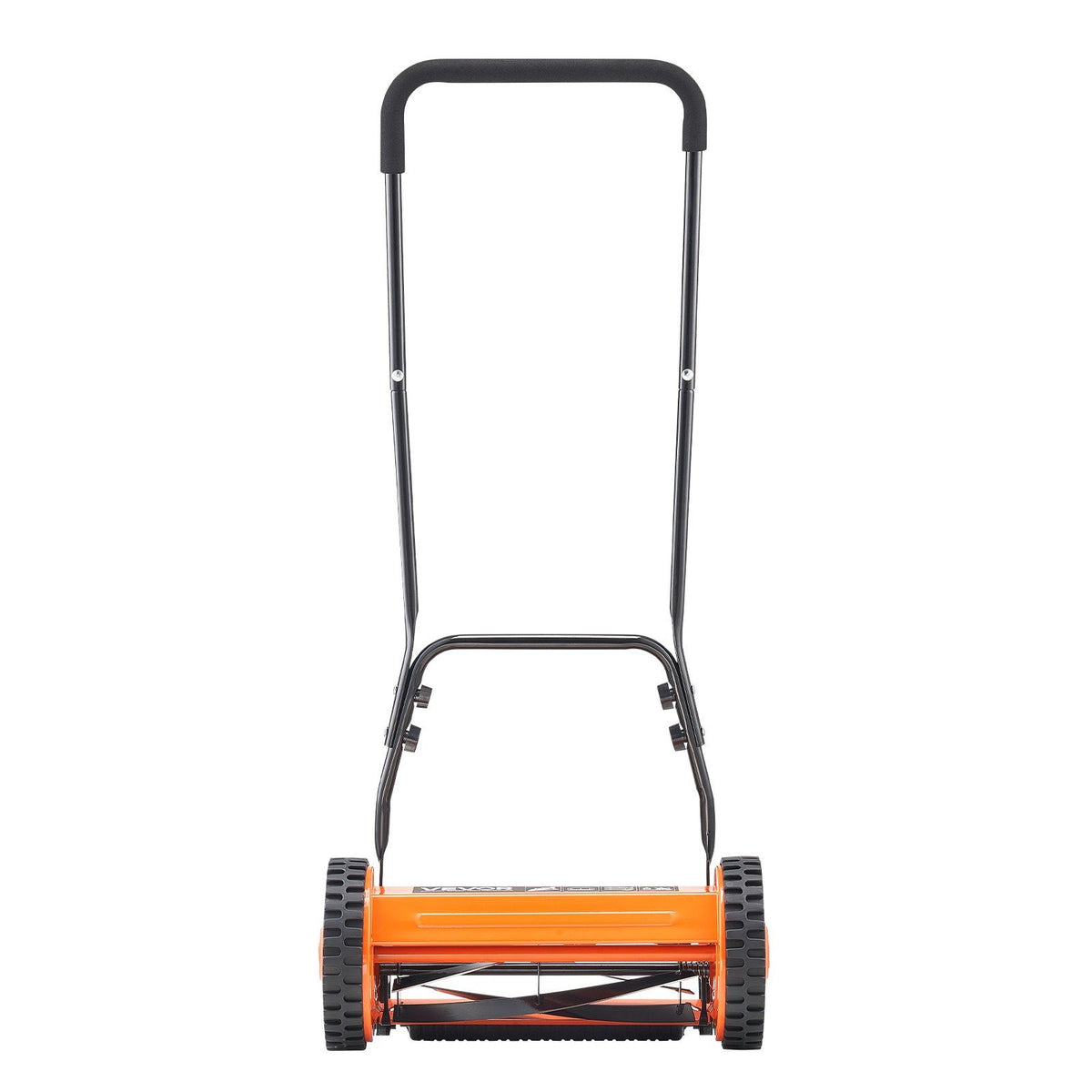 Push Reel Lawn Mower 35 cm, 5 Blades Manual Push Mower No Motor, 15-45 mm Adjustable Cutting Height, V952-SDTSGZGCJ14IZEEJ2001V0