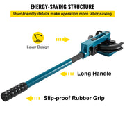 Pipe Tube Bender, 3/8" to 1" Manual Pipe Tube Bender, with 7 Dies, Heavy Duty Tube Bender Tubing of Steel V952-SDWGJ000000000001V0