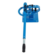 YP-9 Manual Bender, Soild Round Square Bar Metal Bender with 7 Bending Dies, Metal Rod Bar Bender Bending V952-SDWGJ1-3INCH00001V0