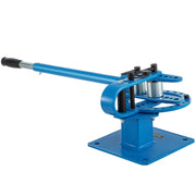 YP-9 Manual Bender, Soild Round Square Bar Metal Bender with 7 Bending Dies, Metal Rod Bar Bender Bending V952-SDWGJ1-3INCH00001V0