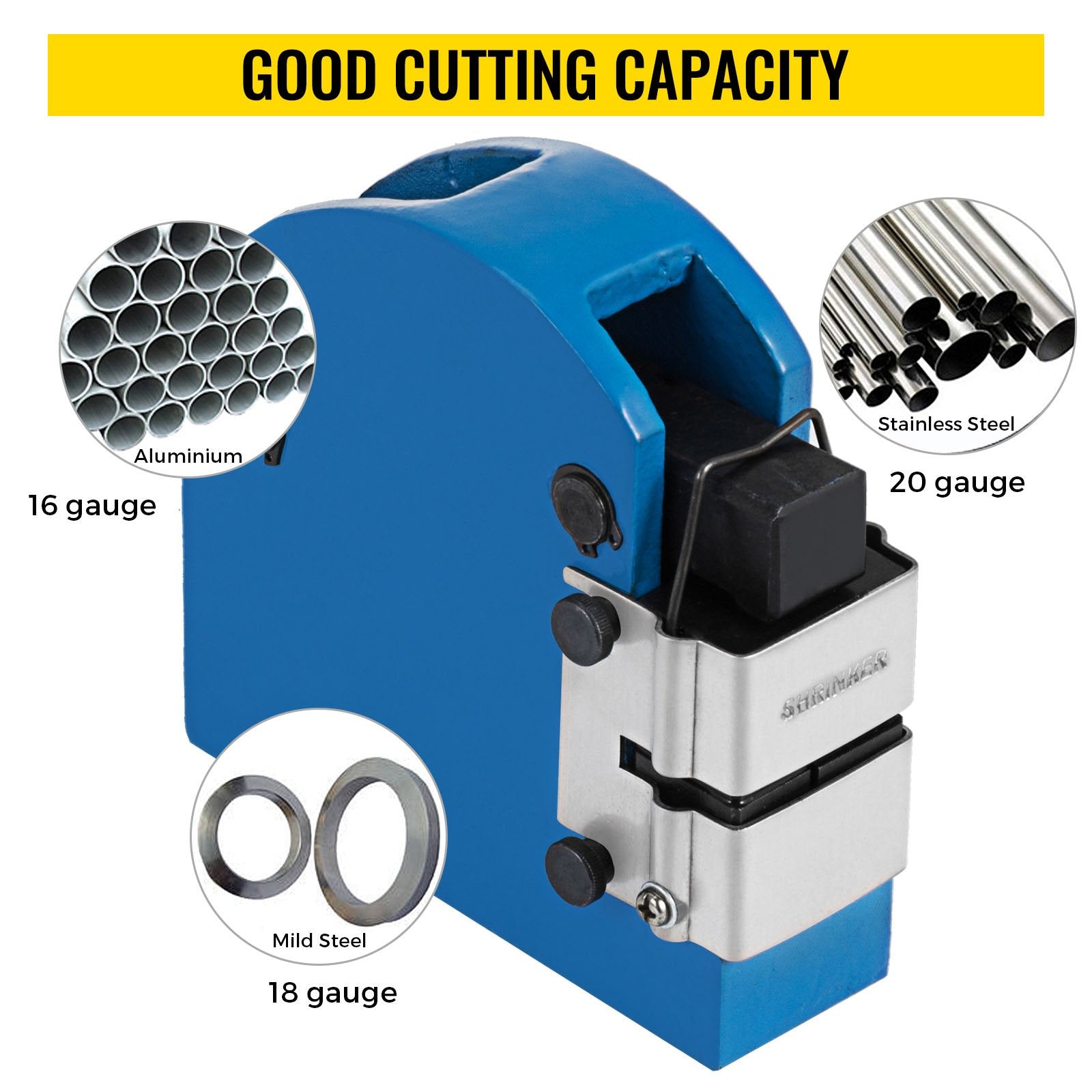 2-in-1 Shrinker & Stretcher Set 2 Steel Jaws Sheet Metal Bender Manual Machine V952-SDWGJDYZWJ0000001V0
