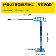 YP-38 Metal Bender 1"-3" Flat Bar Square Rod Bending 7 Dies w/ Floor Stand V952-SDWGJYP38ZH000001V0