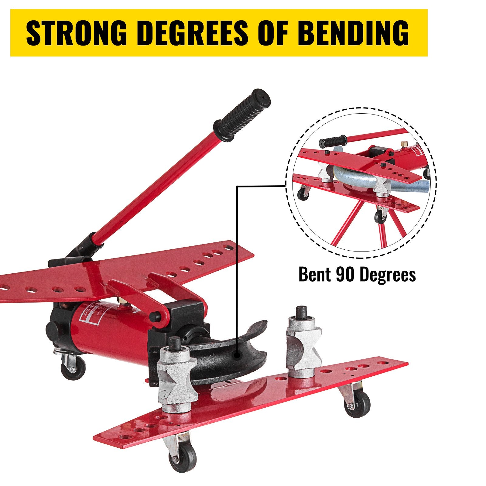 Manual Pipe Bender Plumbers Tool 16T, Pipe Bending Machine 1/2-2 Inch, Pipe Bending Pipe Bending Machine V952-SDWGQ16TWGQ000001V0