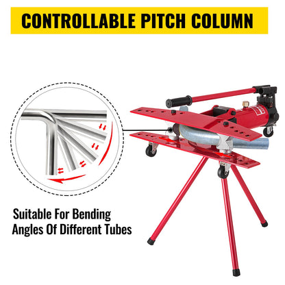 Manual Pipe Bender Plumbers Tool 16T, Pipe Bending Machine 1/2-2 Inch, Pipe Bending Pipe Bending Machine V952-SDWGQ16TWGQ000001V0