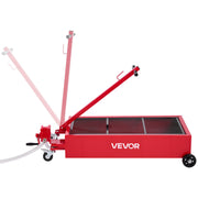 Low Profile Oil Drain Pan, 75.7 L Capacity, Rolling Oil Drain Pan with Manual Pump, 2.2 m Hose & T Folding V952-SDWSPYCJS20GXVX4S001V0
