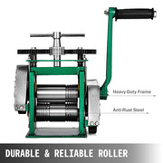 Combination Rolling Mill Machine Roller Width: 120 mm, Roller Diameter: 55 mm Rolling Mill Jewellery 85mm V952-SDYJYPYXJ80MM0001V0