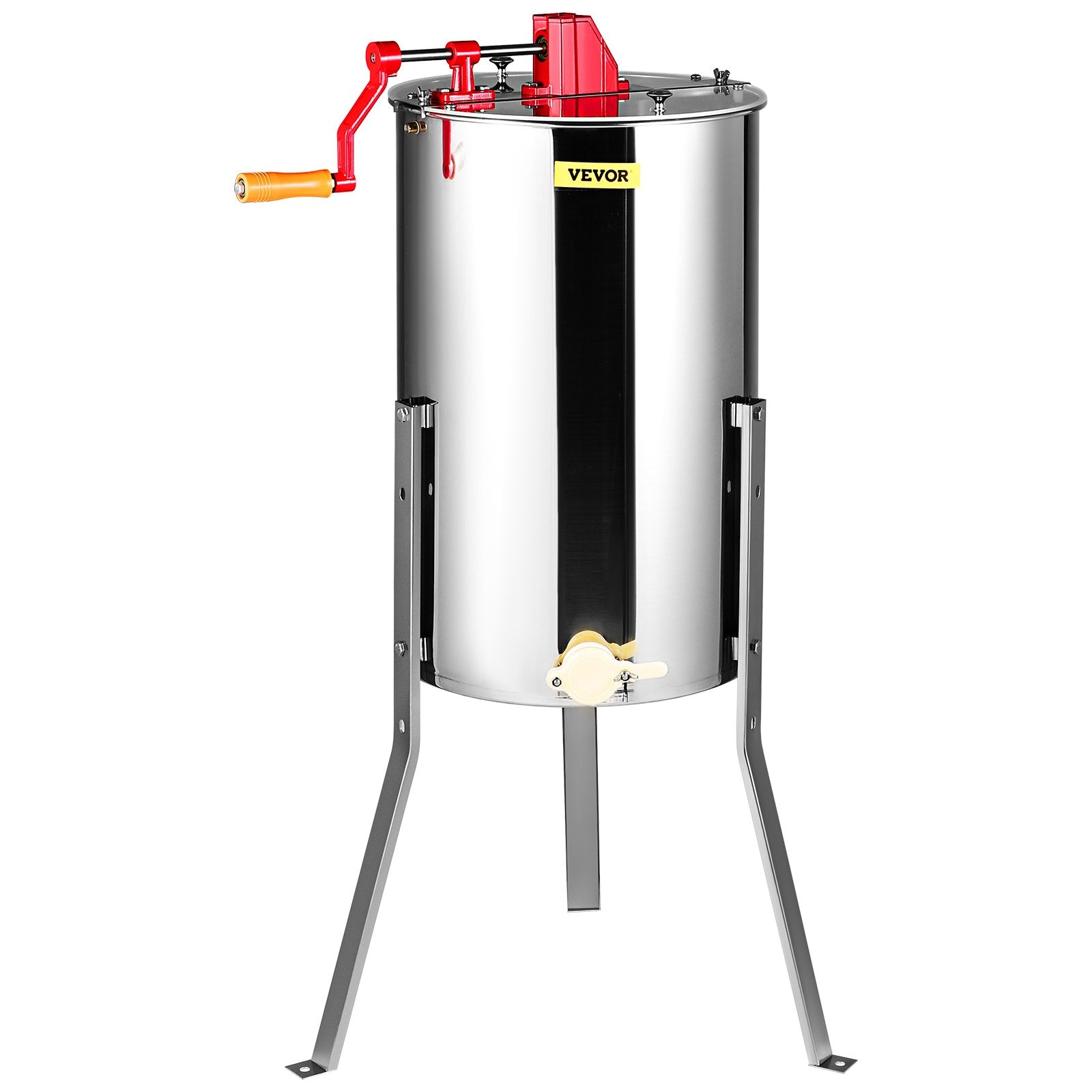 Manual Honey Extractor, 2/4 Frames Honey Spinner Extractor, Stainless Steel Beekeeping Extraction, Honeycomb V952-SDYMJBXGY1524JECGV0