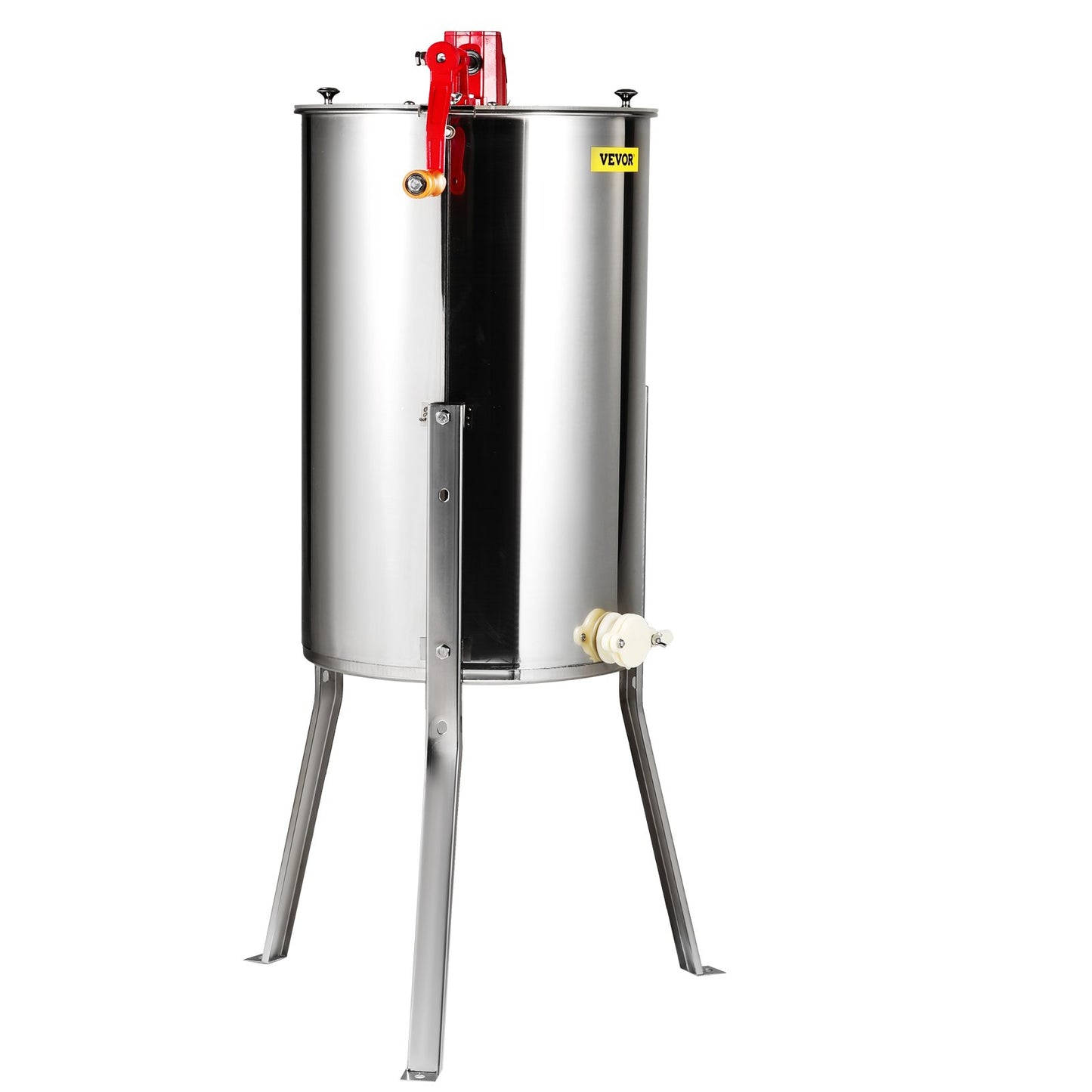 Manual Honey Extractor, 2/4 Frames Honey Spinner Extractor, Stainless Steel Beekeeping Extraction, Honeycomb V952-SDYMJBXGY1524JECGV0
