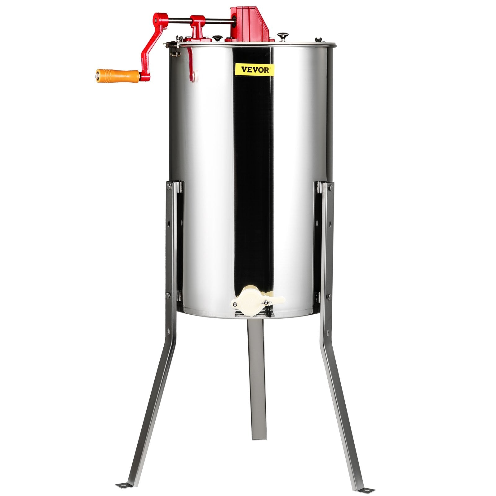 Manual Honey Extractor, 3 Frames Honey Spinner Extractor, Stainless Steel Beekeeping Extraction, Honeycomb V952-SDYMJBXGYC153X6H5V0