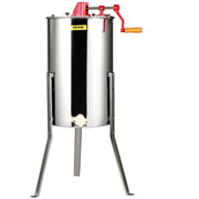 Manual Honey Extractor, 3 Frames Honey Spinner Extractor, Stainless Steel Beekeeping Extraction, Honeycomb V952-SDYMJBXGYC153X6H5V0