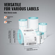 Manual Round Labeling Machine, 15-20pcs/min, Bottle Label Applicator for Round Bottles, Adjustable Manual V952-SDYPTBJHSBDD2AX6YV0