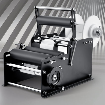 Manual Round Labeling Machine, 15-20pcs/min, Bottle Label Applicator for Round Bottles, Adjustable Manual V952-SDYPTBJHSBDD2AX6YV0