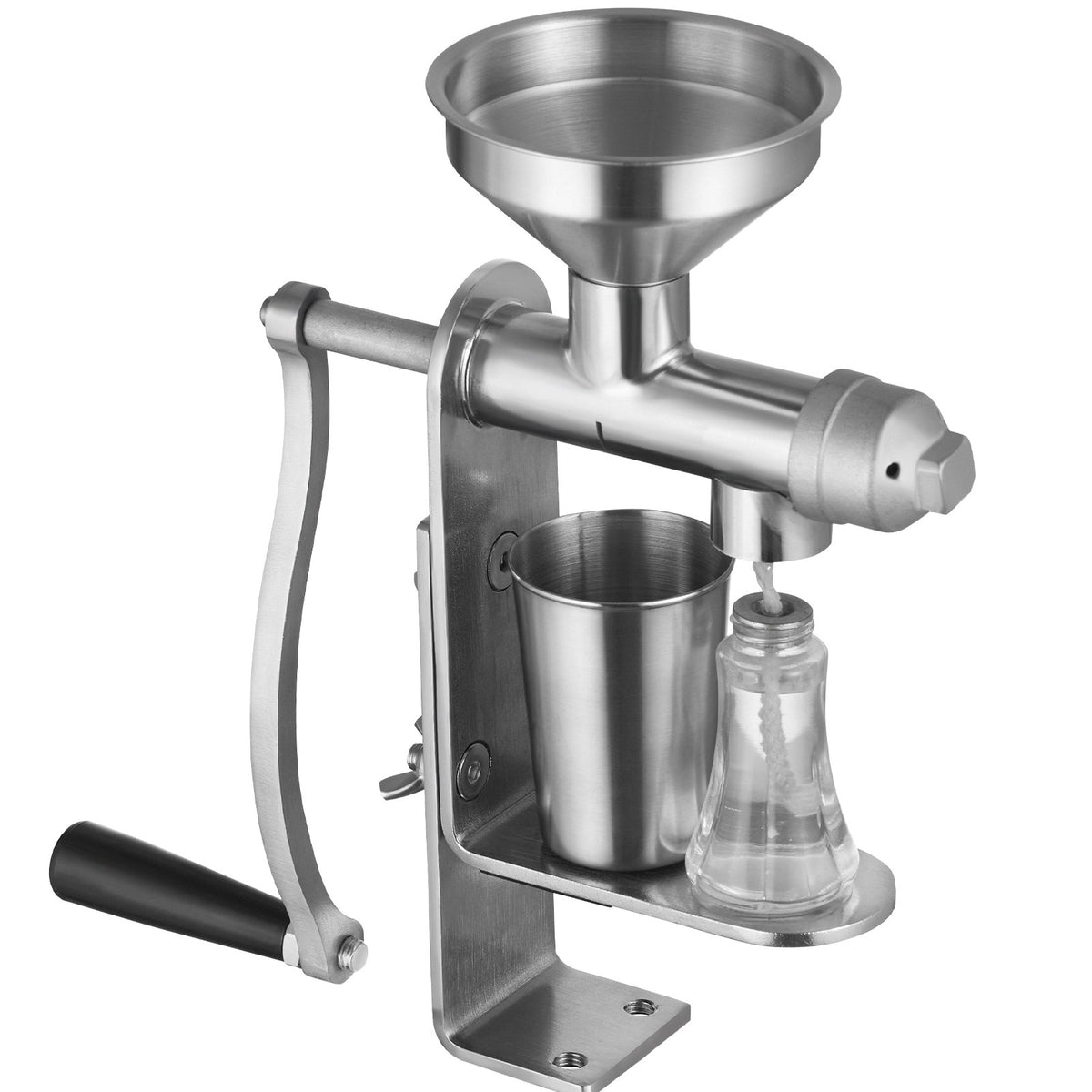 Manual Oil Press Machine, Stainless Steel Oil Extractor Machine, Detachable Oil Presser for Effortless V952-SDZYJBXG0000CVI1TV0