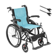 Wheelchair, Durable Aluminum Alloy Ultra-Lightweight Wheelchairs, Portable Wheelchair with Flip-Back V952-SDZZLYLHJ18I5WBUJV0