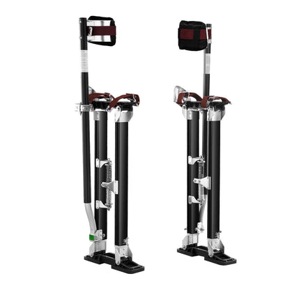 Drywall Stilts, 61-101.6 cm Adjustable Aluminum Tool Stilts with Protective Knee Pads, Durable and Non-slip V952-SGBGQYCHS2440P55RV0