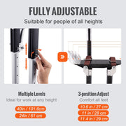 Drywall Stilts, 61-101.6 cm Adjustable Aluminum Tool Stilts with Protective Knee Pads, Durable and Non-slip V952-SGBGQYCHS2440P55RV0