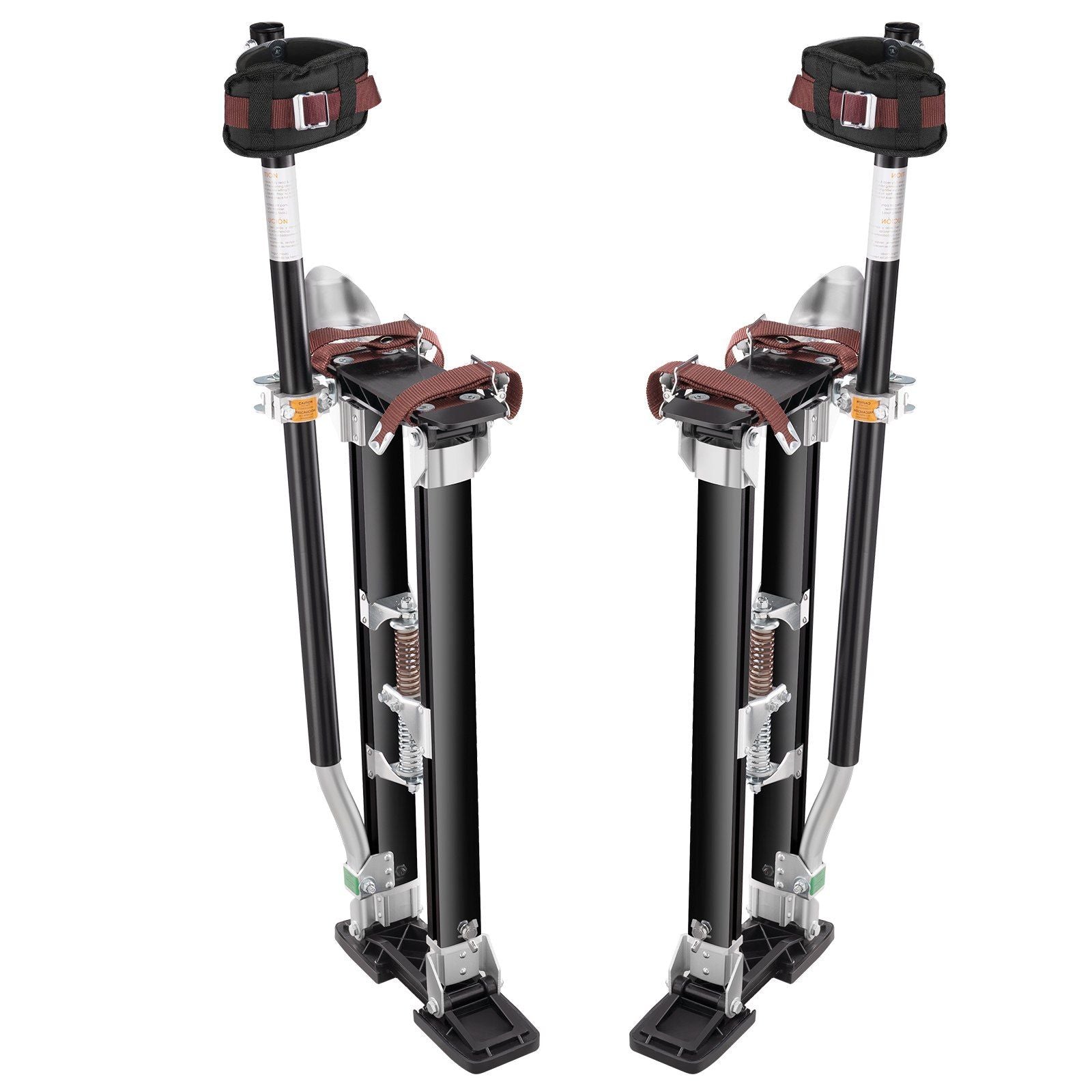 Drywall Stilts, 61-101.6 cm Adjustable Aluminum Tool Stilts with Protective Knee Pads, Durable and Non-slip V952-SGBGQYCHS2440P55RV0