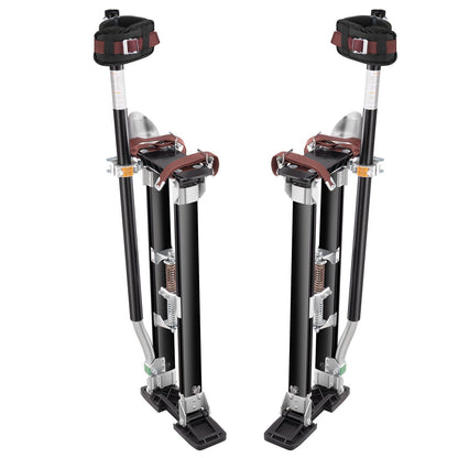 Drywall Stilts, 61-101.6 cm Adjustable Aluminum Tool Stilts with Protective Knee Pads, Durable and Non-slip V952-SGBGQYCHS2440P55RV0