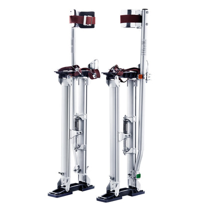 Drywall Stilts, 24''-40'' Adjustable Aluminum Tool Stilts with Protective Knee Pads, Durable and Non-Slip V952-SGBGQYCYS2440EE60V0