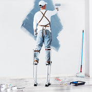 Drywall Stilts, 24''-40'' Adjustable Aluminum Tool Stilts with Protective Knee Pads, Durable and Non-Slip V952-SGBGQYCYS2440EE60V0