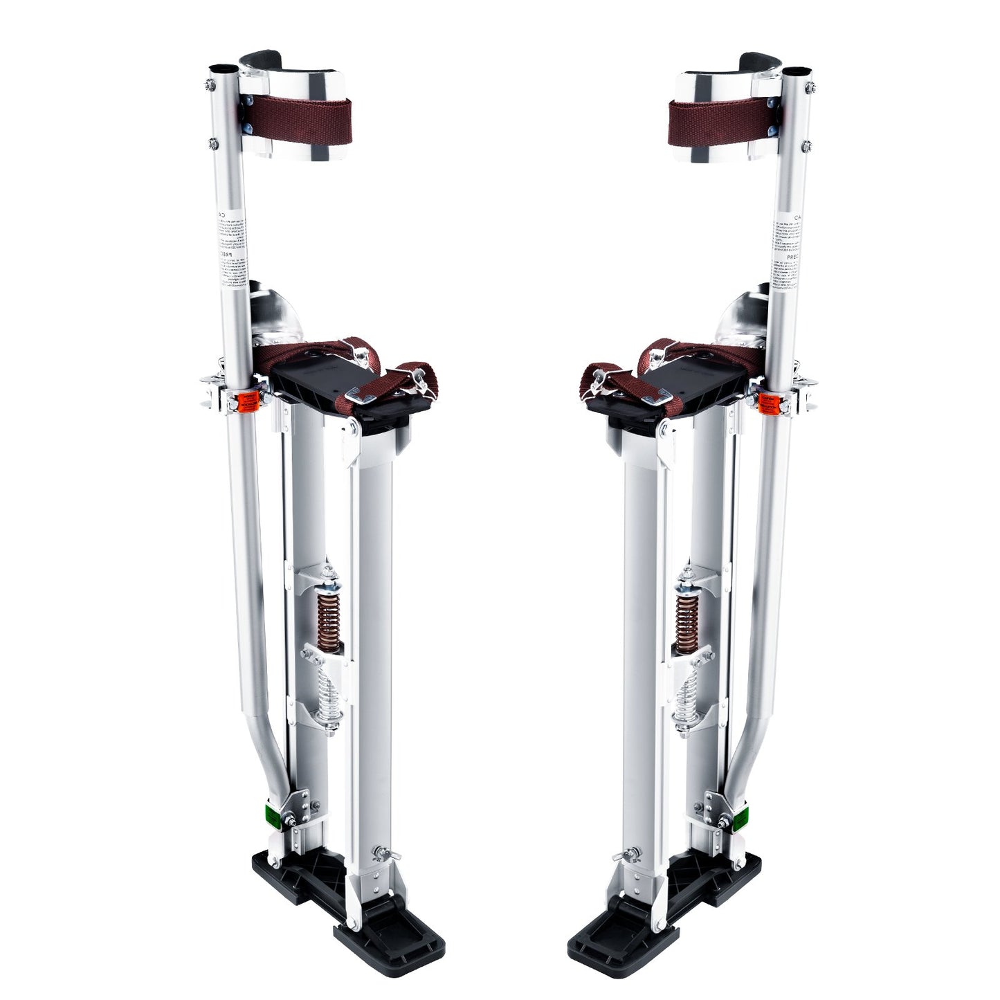 Drywall Stilts, 24''-40'' Adjustable Aluminum Tool Stilts with Protective Knee Pads, Durable and Non-Slip V952-SGBGQYCYS2440EE60V0
