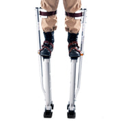 Drywall Stilts, 24''-40'' Adjustable Aluminum Tool Stilts with Protective Knee Pads, Durable and Non-Slip V952-SGBGQYCYS2440EE60V0