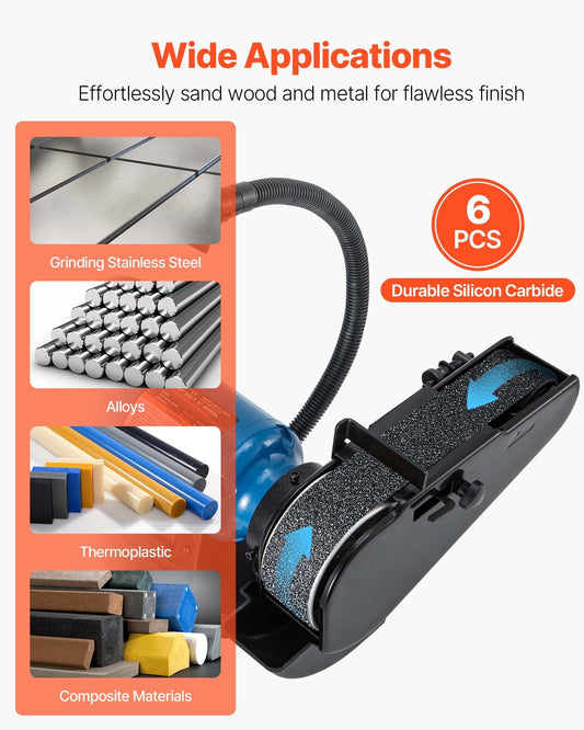 Sanding Belts, 50mm x 1066mm Belt Sander Sanding Belts, 6 PCS (Each of 36 40 60 80 100 120 Assorted Grits) V952-SGDTHG510TSG26OOE001V0