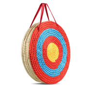 Archery Target, 5 Layers 20" Arrow Target, Traditional Solid Straw Round Archery Target Shooting Bow, V952-SGFZK5C20X2094SW8V0