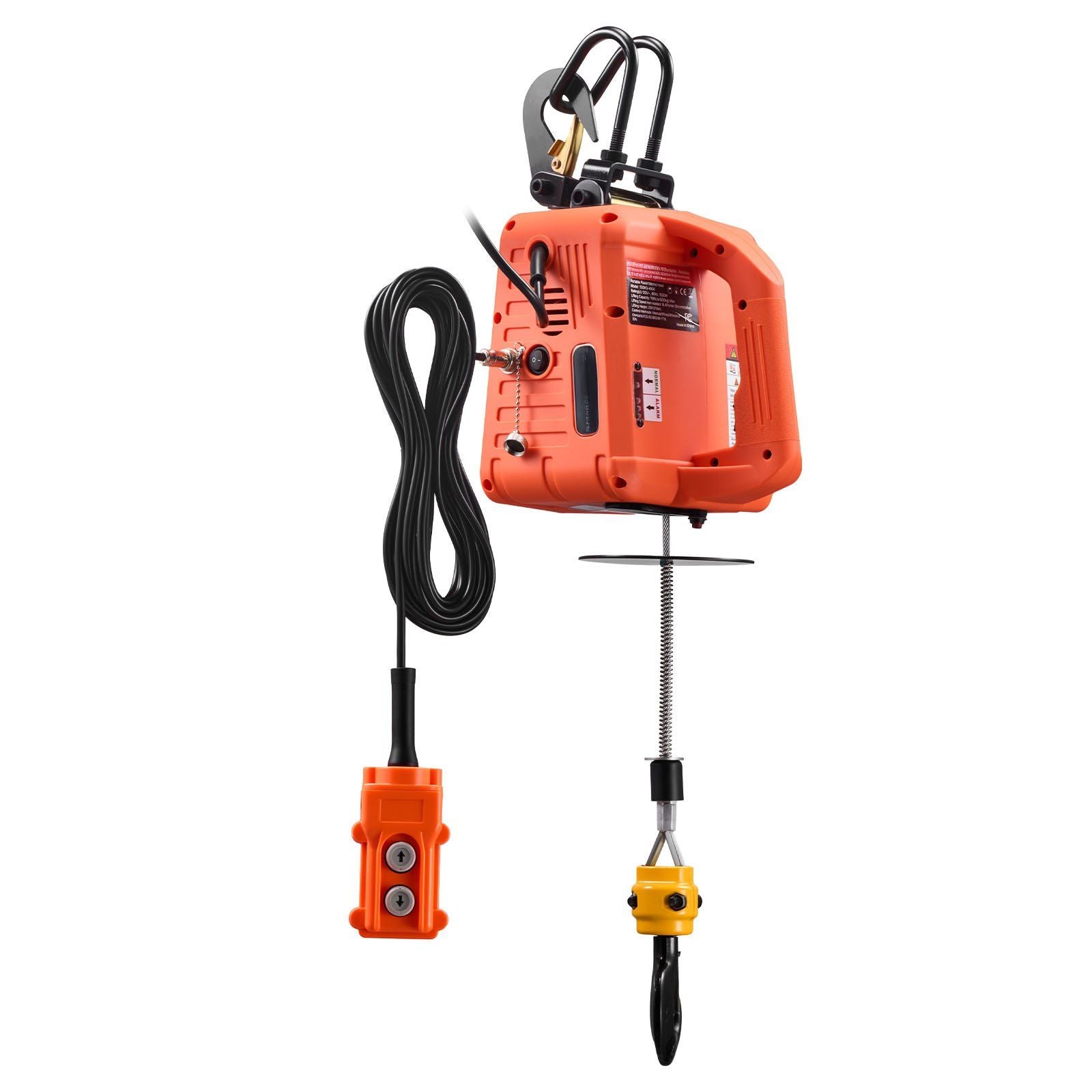 3-in-1 Electric Hoist Winch, 500 kg Capacity, 1500W Portable Electric Power Winch, 7.6 m Lifting Height, 5 V952-SGGKBXSDDHLSXE8ZG001V3