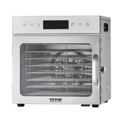 Food Dehydrator Machine, 8 Stainless Steel Trays, 400W Electric Food Dryer with Adjustable Temperature & V952-SGHGJ400W8CTHLWETV3