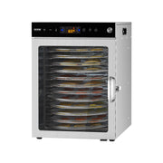 12 Trays Rotary Food Dehydrator Machine Stainless Steel 800W Fruit Drying V952-SGHGJ800W12CKZAQ8V3