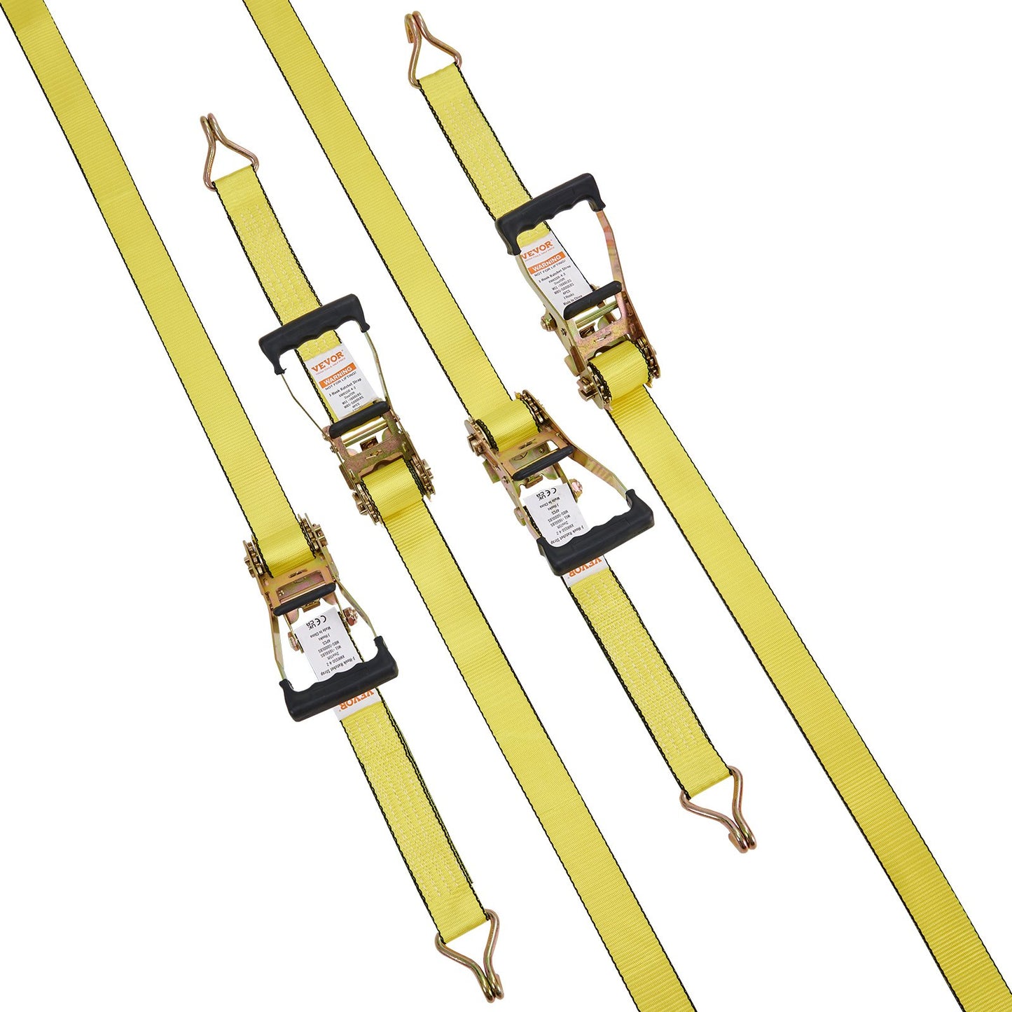 4 Pack Ratchet Tie Down Straps 5000 lbs 2 V952-SGJLDSGJ2X154A5JAV0
